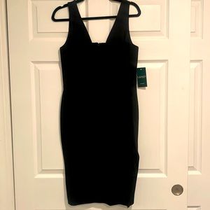 NWT Lauren Ralph Lauren black dress size 10